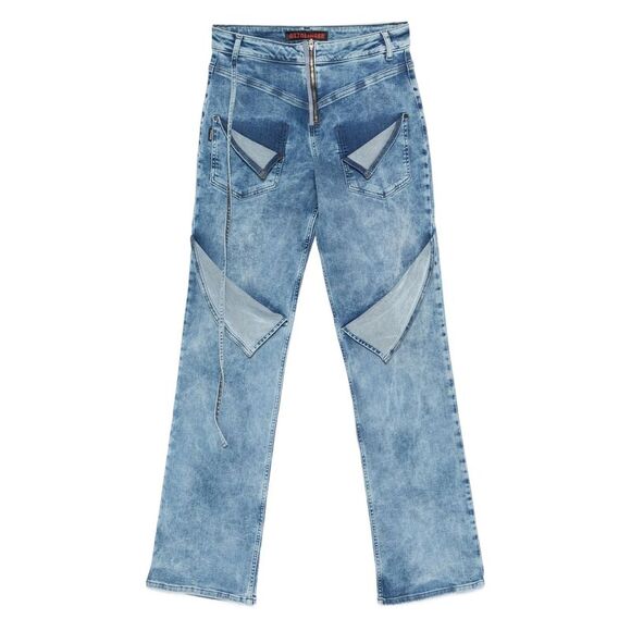 Ottolinger Blue Denim - Straight-Leg Jeans Women